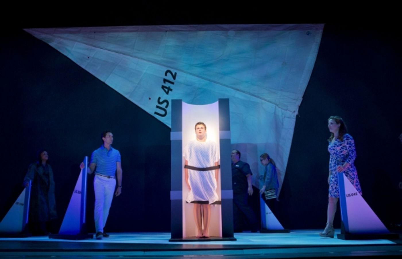 Photo Flash: First Look at Jonathan Groff, Ana Gasteyer & More in Encores! Off-Center's A NEW BRAIN  Image