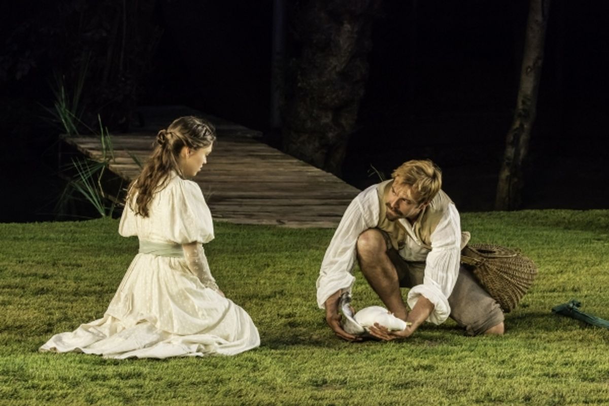 Sabrina Bartlett and Alex Robertson at 