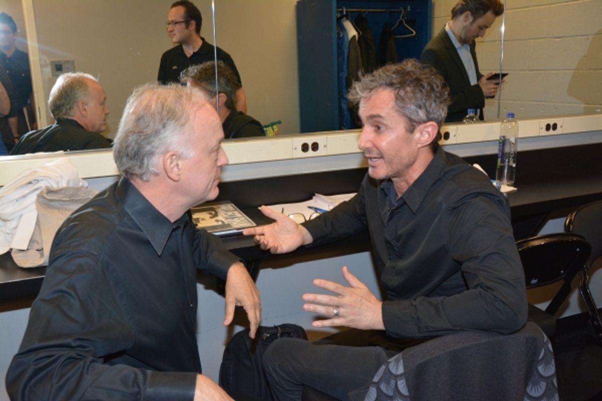 Reed Birney and Marc Vietor at 