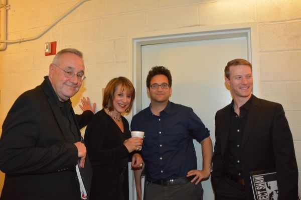 Michael Sommers, Jana Robbins, Jason Zinoman and Jeff Kready Photo