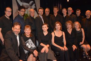 David Staller with the cast-Matt Windman, Jason Zinoman, Reed Birney, Matthew Newton, Michael Sommers, Marc Vietor, Jeff Kready, Dan Daily, Nick Spangler, Everett Quinton, Laura Kenyon, Emily Skeggs, Roma Torre, Jana Robbins and Nancy Anderson @ BroadwayWorld David Staller with the cast-Matt Windman, Jason Zinoman, Reed Birney, Matthew Newton, Photo