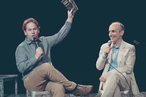 Mike Birbiglia, Seth Barrish @ BroadwayWorld Mike Birbiglia, Seth Barrish Photo