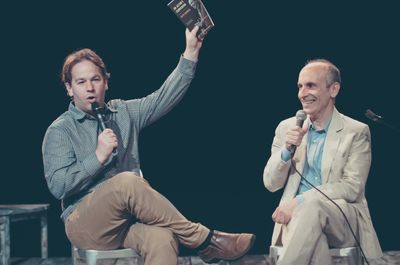 Mike Birbiglia, Seth Barrish Photo