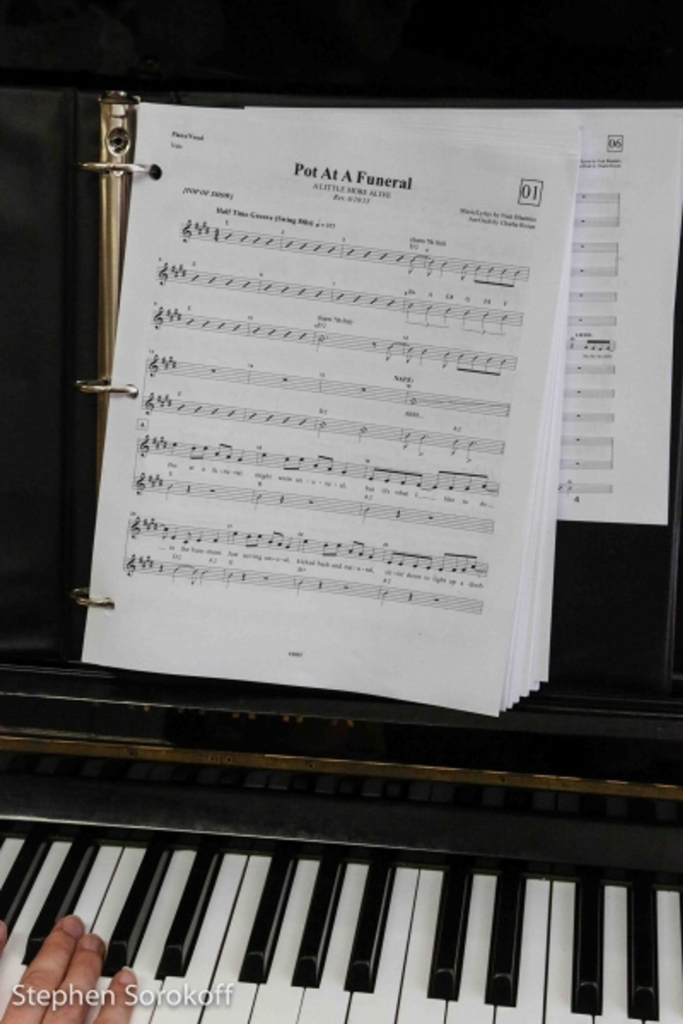 Photo Coverage: In Rehearsal for Barrington Stage Company's A LITTLE MORE ALIVE Photo Coverage: In Rehearsal for Barrington Stage Company's A LITTLE MORE ALIVE Image