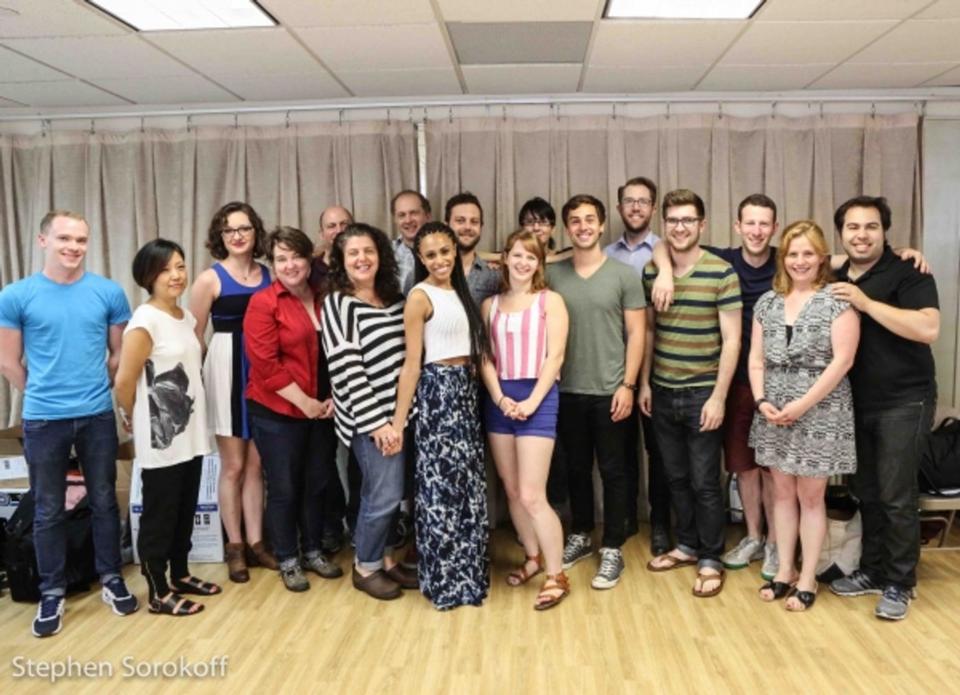 Photo Coverage: In Rehearsal for Barrington Stage Company's A LITTLE MORE ALIVE Photo Coverage: In Rehearsal for Barrington Stage Company's A LITTLE MORE ALIVE Image