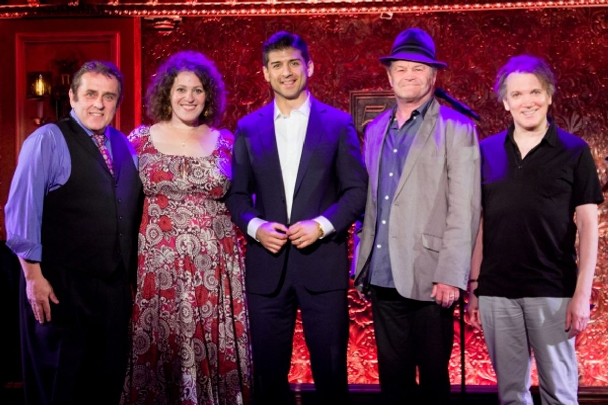 Michael McCormick, Lucia Spina, Tony Yazbeck, Micky Dolenz, Charles Busch at 