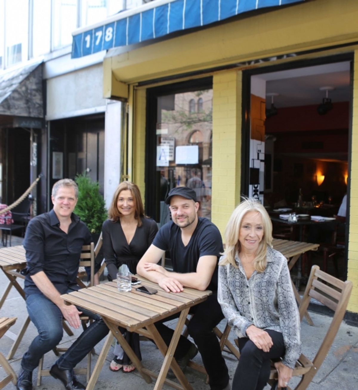 Steve Doyle, Joanne Tatham, Eli Brueggemann, EDa Sorokoff at 