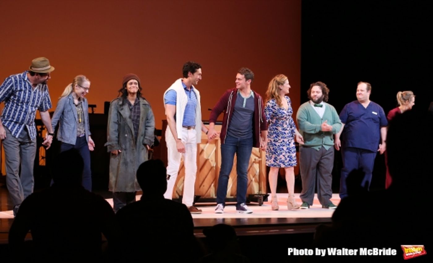 Photo Coverage: And They're Off! Encores! A NEW BRAIN Cast Takes Opening Night Bows Photo Coverage: And They're Off! Encores! A NEW BRAIN Cast Takes Opening Night Bows Image