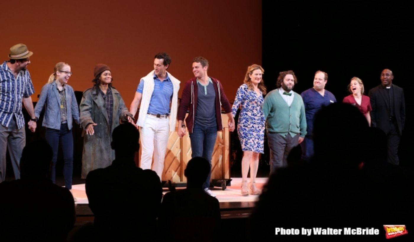 Photo Coverage: And They're Off! Encores! A NEW BRAIN Cast Takes Opening Night Bows Photo Coverage: And They're Off! Encores! A NEW BRAIN Cast Takes Opening Night Bows Image