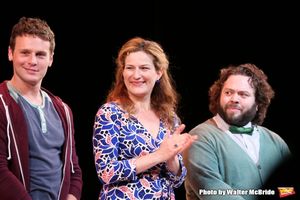 Jonathan Groff, Ana Gasteyer and Dan Fogler Photo