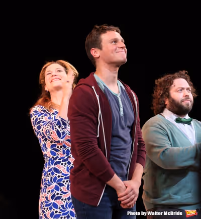 Ana Gasteyer, Jonathan Groff and Dan Fogler Photo