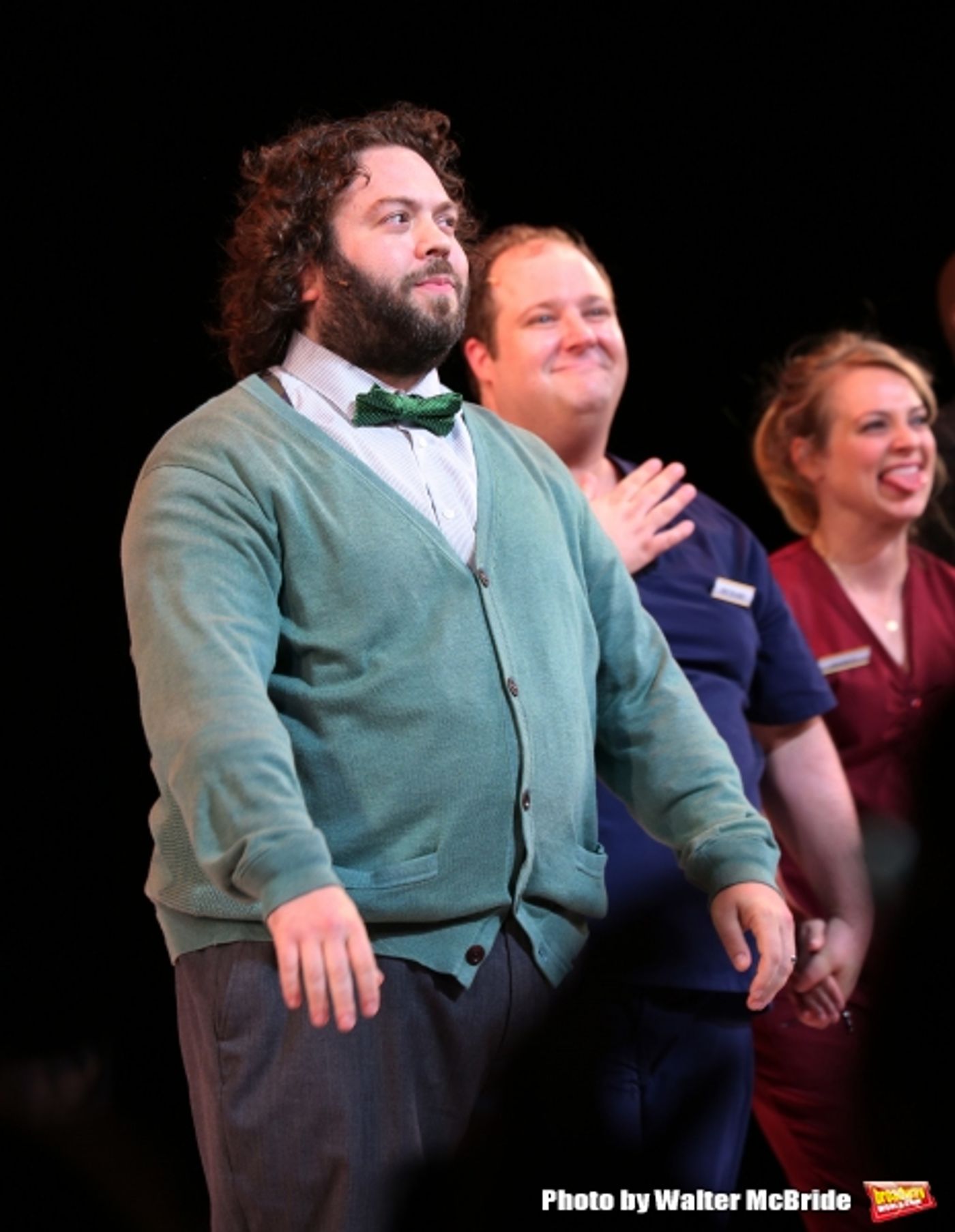 Photo Coverage: And They're Off! Encores! A NEW BRAIN Cast Takes Opening Night Bows  Image