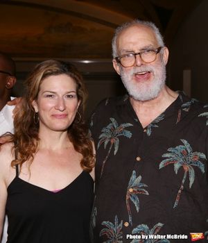 Ana Gasteyer and William Finn @ BroadwayWorld Ana Gasteyer and William Finn Photo