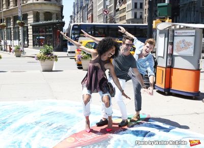 Brandy Norwood, Nate Berkus and Jeremiah Brent Photo