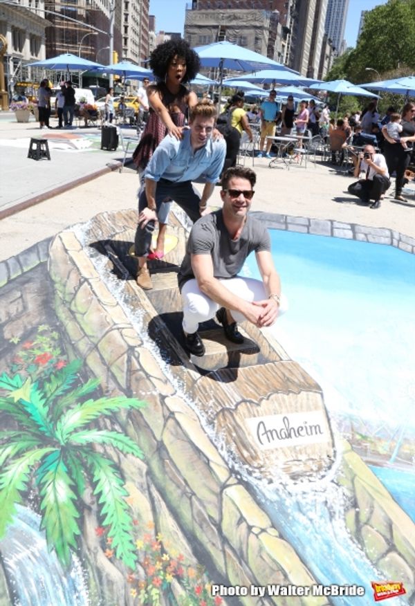 Brandy Norwood, Jeremiah Brent and Nate Berkus Photo