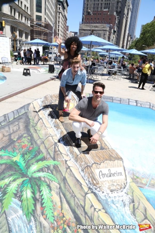 Brandy Norwood, Jeremiah Brent and Nate Berkus Photo