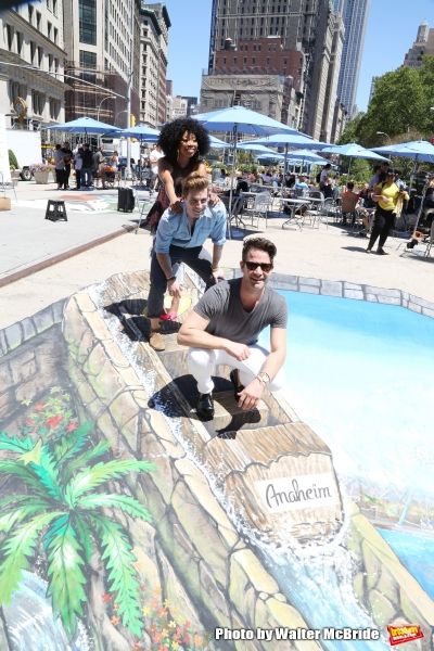 Brandy Norwood, Jeremiah Brent and Nate Berkus Photo