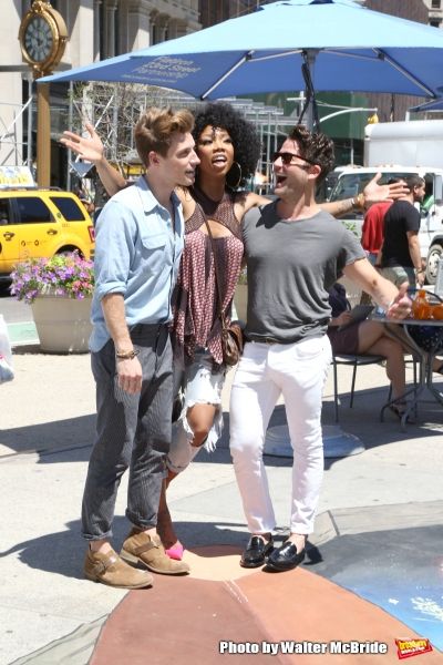 Jeremiah Brent, Brandy Norwood and Nate Berkus Photo