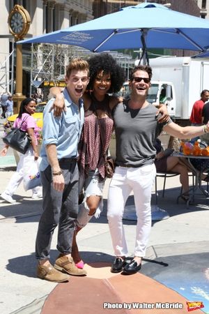 Jeremiah Brent, Brandy Norwood and Nate Berkus @ BroadwayWorld Jeremiah Brent, Brandy Norwood and Nate Berkus Photo