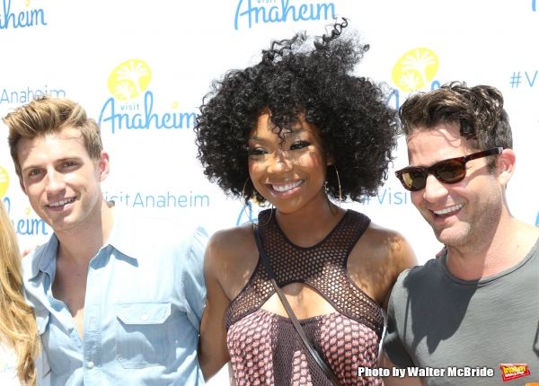 Jeremiah Brent, Brandy Norwood and Nate Berkus Photo