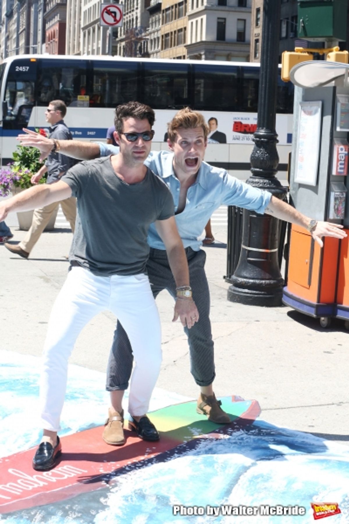Nate Berkus and Jeremiah Brent at 