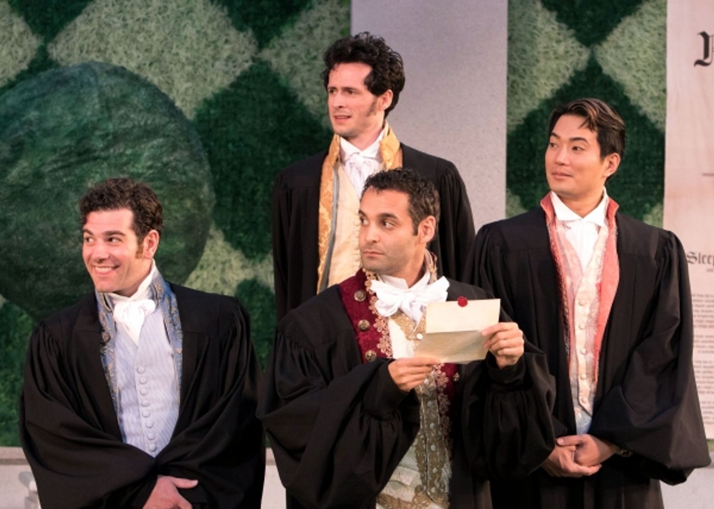 Photo Flash: First Look at LOVE'S LABOUR LOST at Shakespeare Theatre of New Jersey  Image