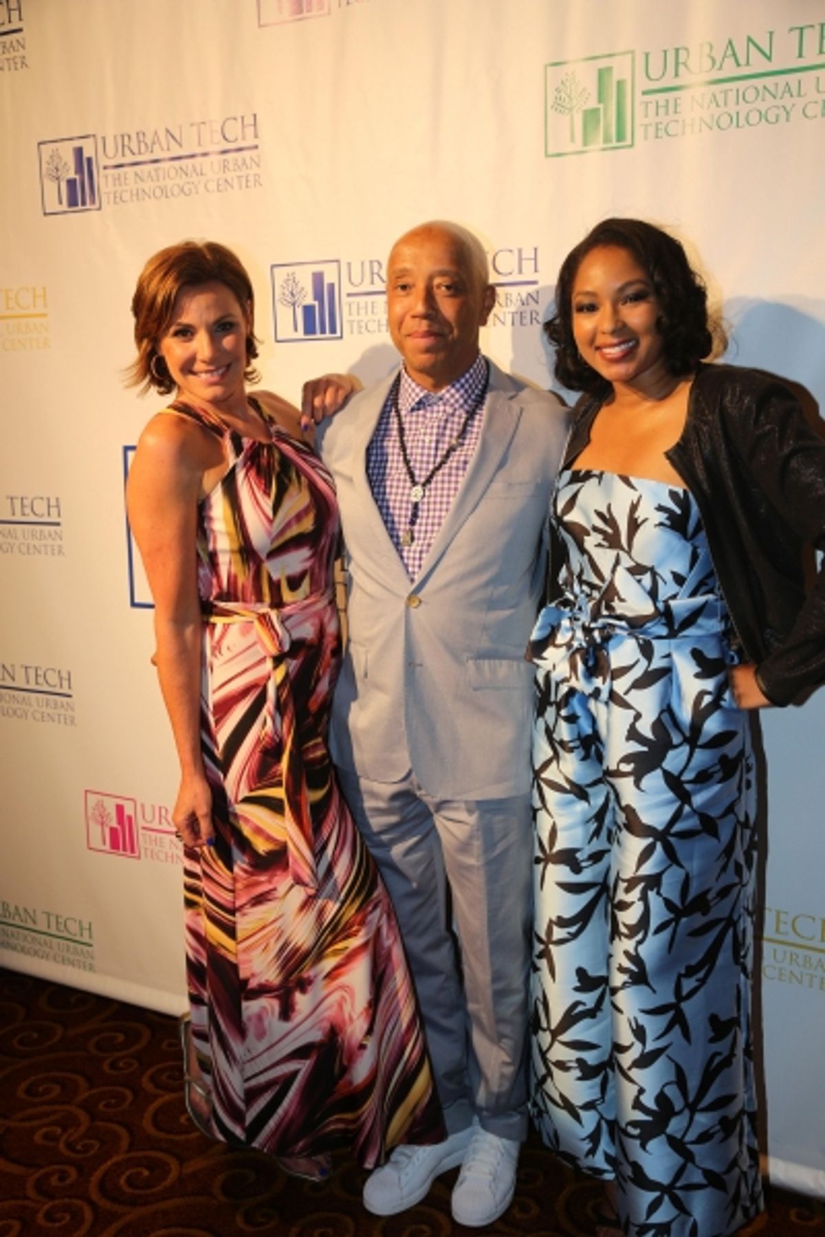 Left to Right: Countess Luann de Lesseps, Russell Simmons, & Alicia Quarles Getty, Johnny Nunez at 