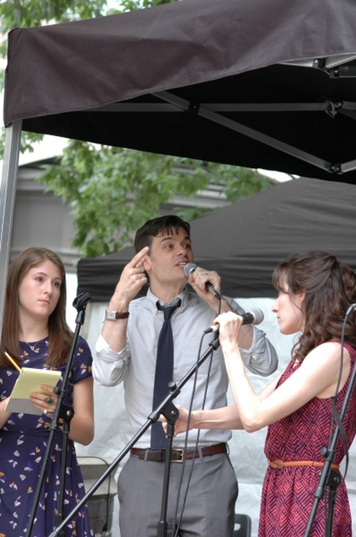 Kaitlyn Frank, Chris Gleim and Sara Stevens at 