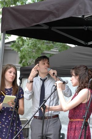 Kaitlyn Frank, Chris Gleim and Sara Stevens Photo