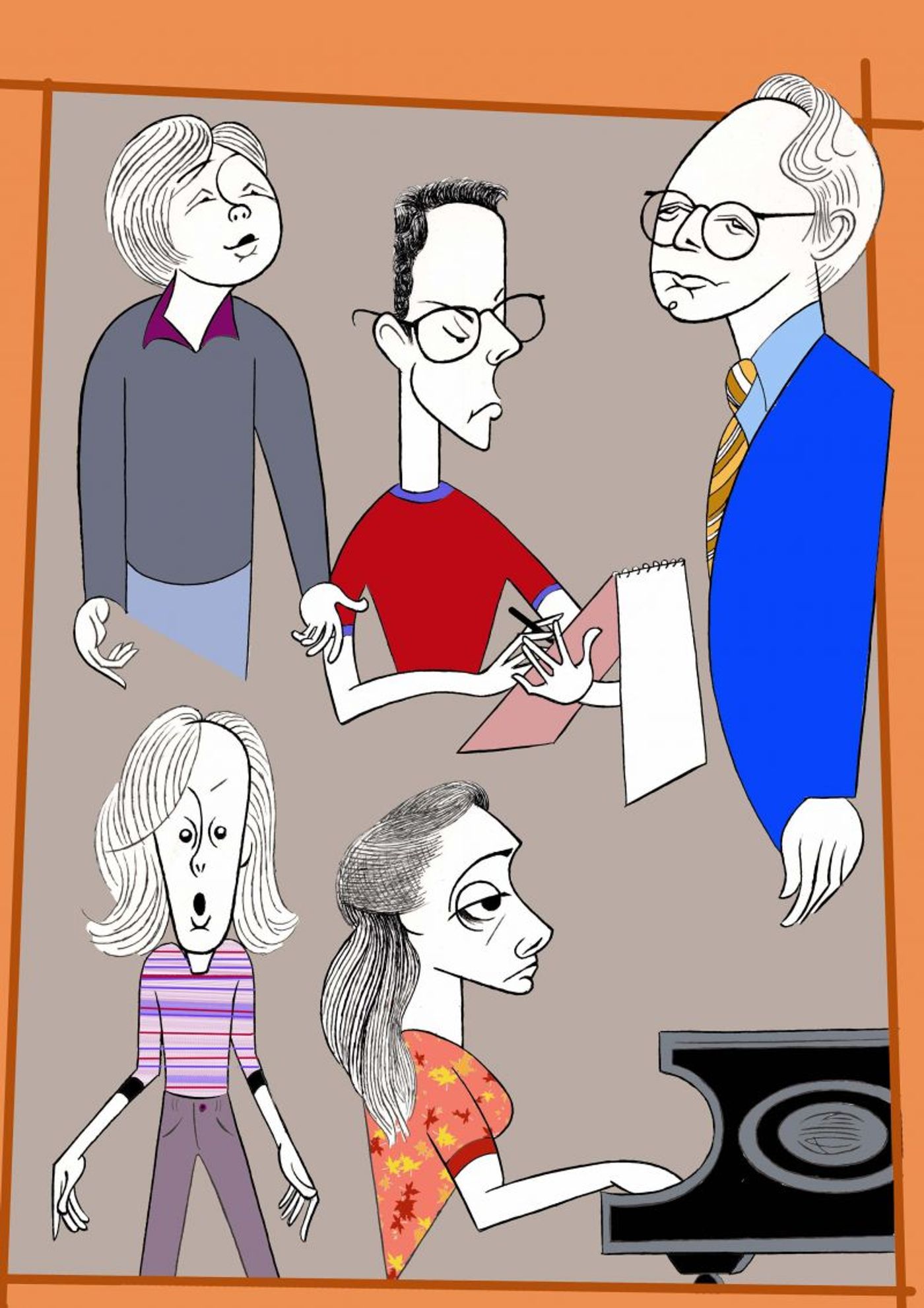 BWW Exclusive: Ken Fallin Draws the Stage- FUN HOME!  Image