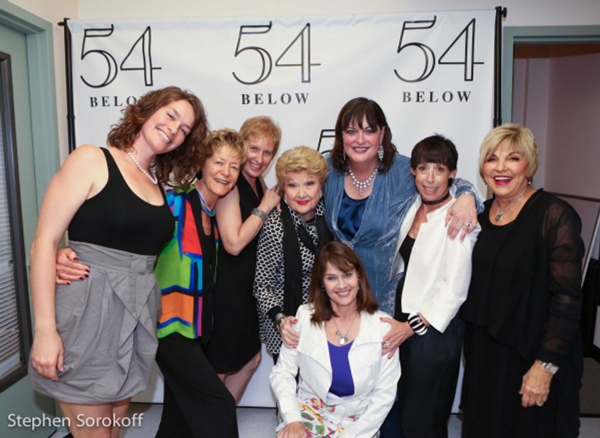 Kata Cots, Liz Callaway, Marilyn May, Ann Hampton Callaway, Susan Claassen, Pam Mcnair-Wingate, Kari Strand at 