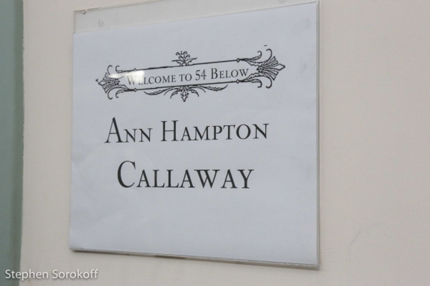 Photo Coverage: Ann Hampton Callaway Brings ON MY WAY TO YOU TO 54 Below Photo Coverage: Ann Hampton Callaway Brings ON MY WAY TO YOU TO 54 Below Image