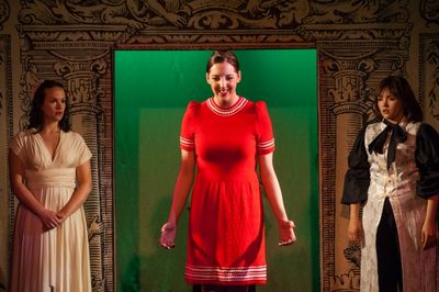 Bridget Dunnigan with Bekah Shade and Megan Abel Photo