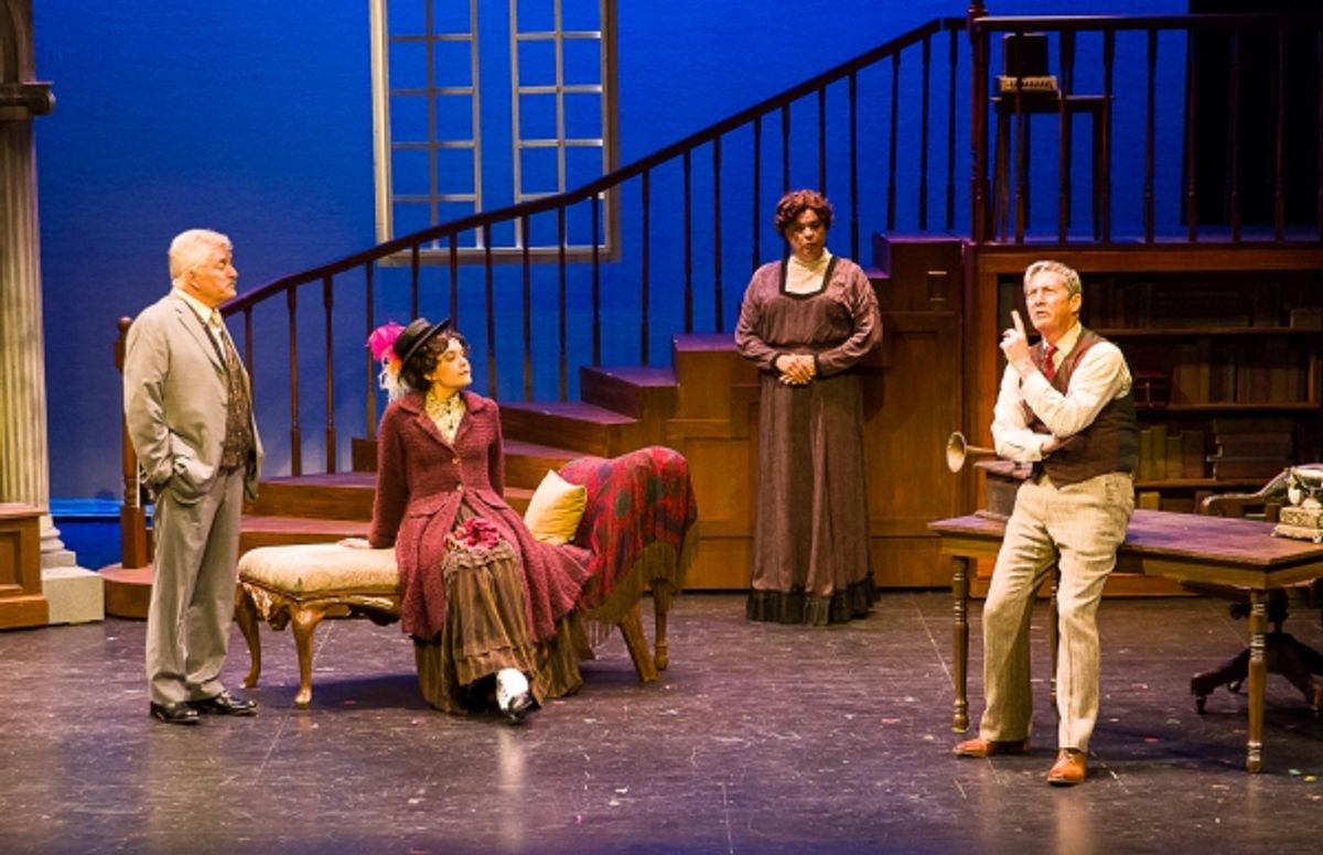 Tom Gleadow, Kerry Conte, Ellen Peterson, Charles Shaughnessy at 