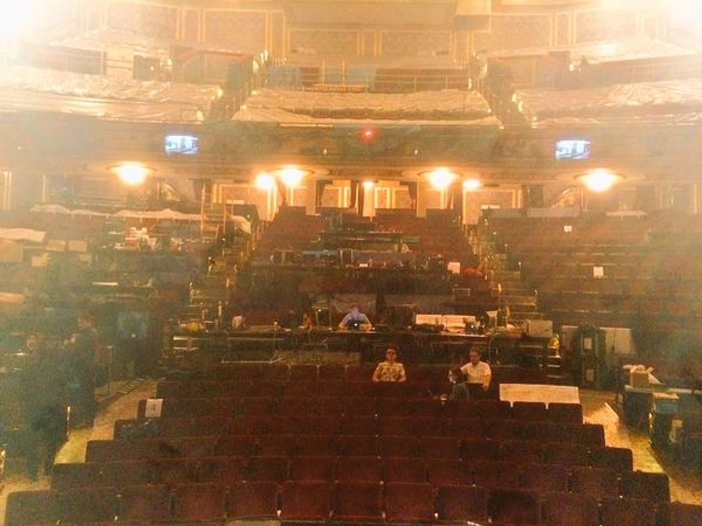 Photo Flash: HAMILTON Cast Assembles on Richard Rodgers Stage For First Time  Image