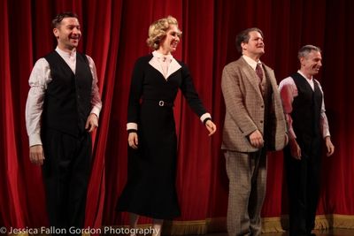 Billy Carter, Brittany Vicars, Robert Petkoff and Arnie Burton Photo