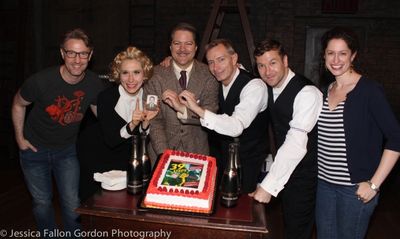 Daniel Harray, Brittany Vicars, Robert Petkoff, Arnie Burton, Billy Carter and Barrie Photo