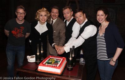 Daniel Harray, Brittany Vicars, Robert Petkoff, Arnie Burton, Billy Carter and Barrie Photo