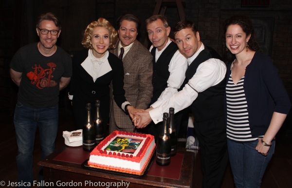 Daniel Harray, Brittany Vicars, Robert Petkoff, Arnie Burton, Billy Carter and Barrie Photo