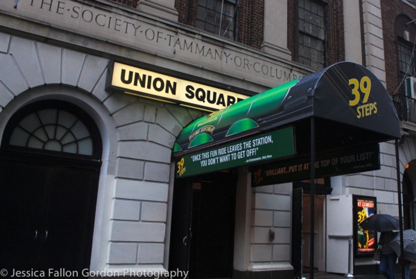 Photo Coverage: 39 STEPS Celebrates 100th Show at the Union Square Theatre  Image