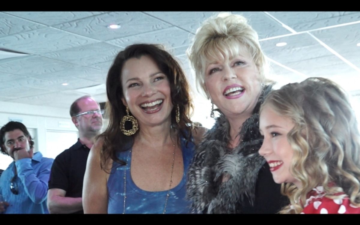 Fran Drescher, Rita McKenzie, Tori Murray at 