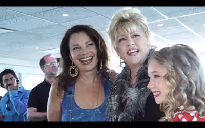 Fran Drescher, Rita McKenzie, Tori Murray Photo