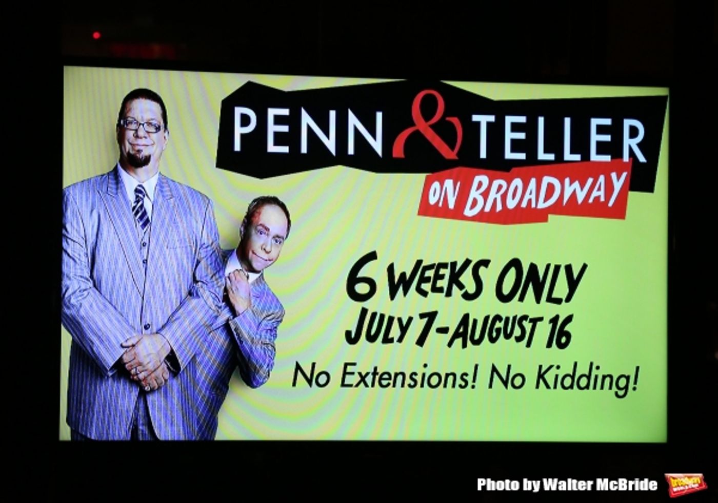 Photo Coverage: Sneak Peek of PENN & TELLER ON BROADWAY!  Image