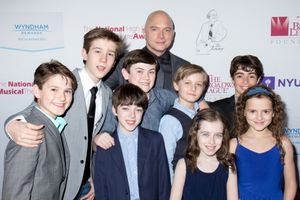 Michael Cerveris with the kids of FINDING NEVERLAND and MATILDA @ BroadwayWorld Michael Cerveris with the kids of FINDING NEVERLAND and MATILDA Photo