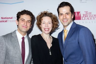 Brandon Uranowitz, Veanne Cox, Robert Fairchild Photo