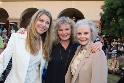 Toni Williams and June's TV daughter, Marta Kristen (Lost In Space) with June Loc Photo