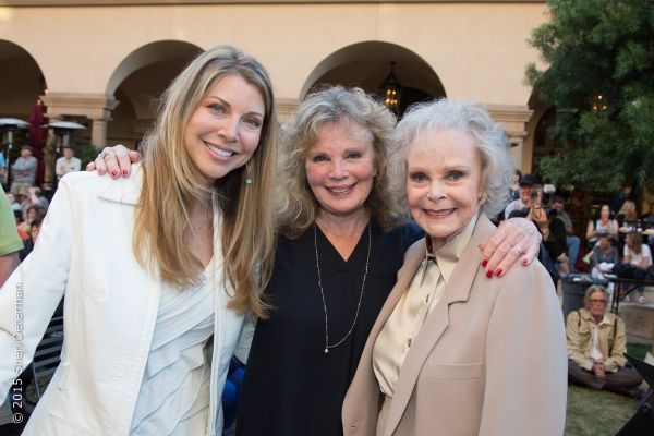 Toni Williams and June's TV daughter, Marta Kristen (Lost In Space) with June Loc Photo