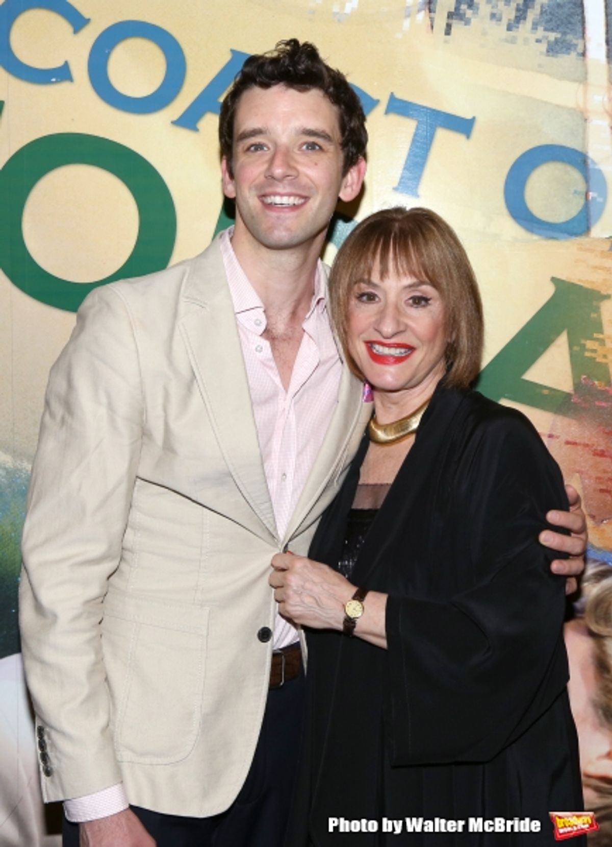 Michael Urie and Patti LuPone at 