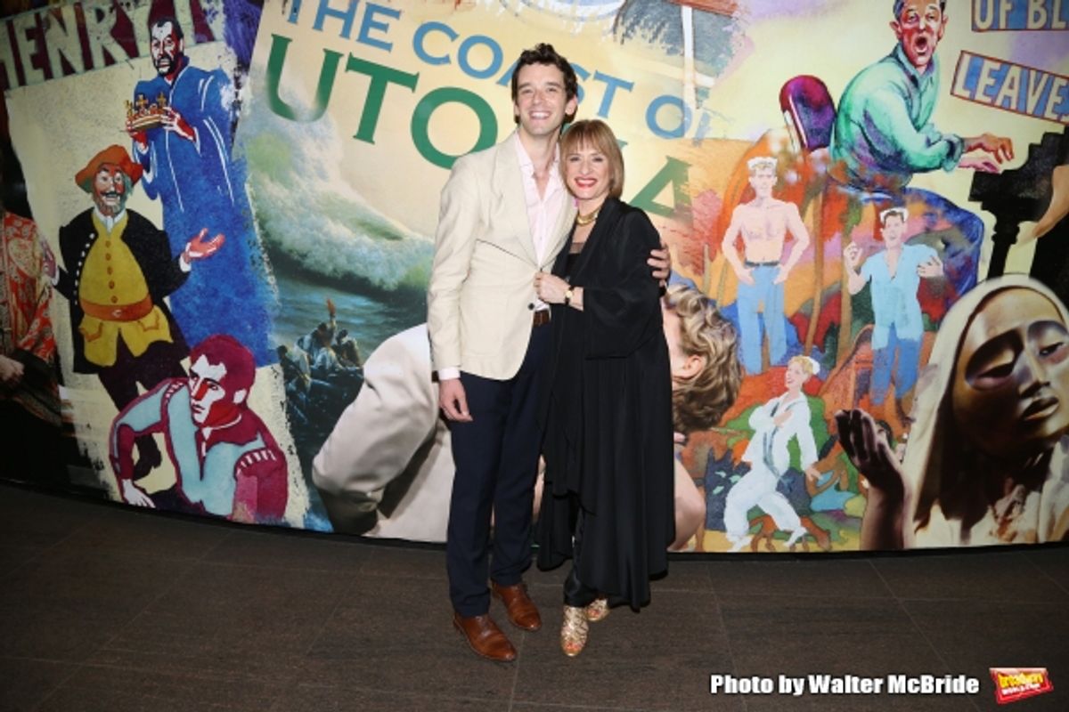 Michael Urie and Patti LuPone at 