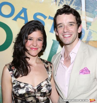 Zoe Winters and Michael Urie Photo